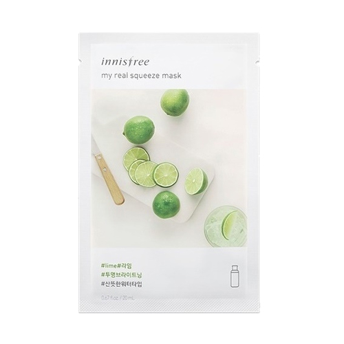 [Innisfree] My Real Squeeze Mask (Lime)