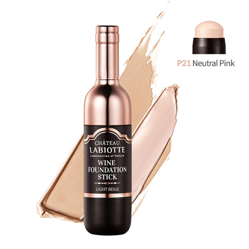 [LABIOTTE] Chateau Labiotte Wine Foundation Stick #P21 (Neutral Pink)