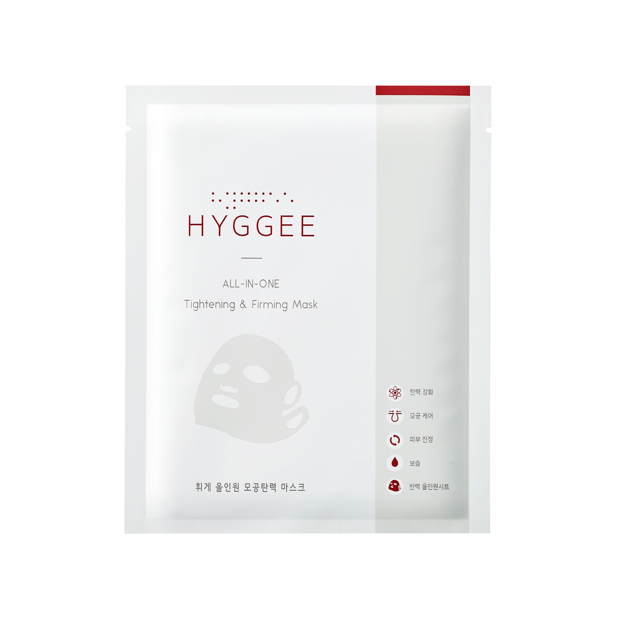 [HYGGEE] All-In-One Tightening & Firming Mask