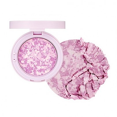 [THE FACE SHOP] Marble Beam Blush & Highlighter #03 (Love Purple)