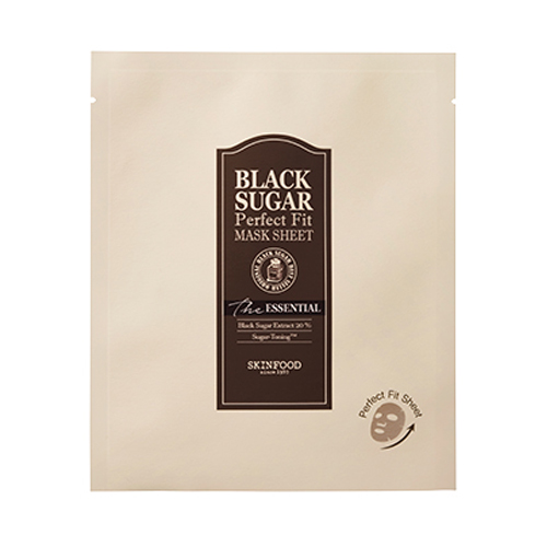 [Skinfood] Black Sugar Perfect Fit Mask Sheet The Essential 