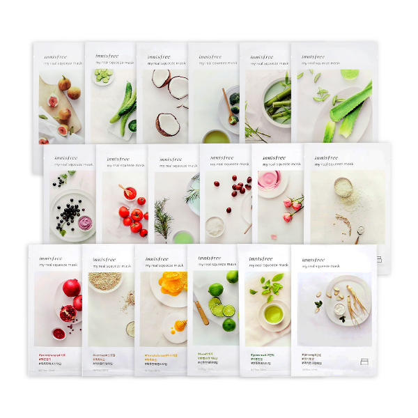 [Innisfree] My Real Squeez Mask Sheet 18pcs