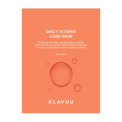 [Klavuu] Daily Vitamin Care Mask