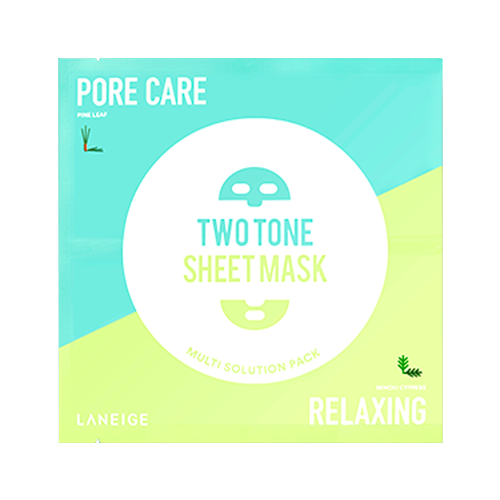 [Laneige] Two Tone Sheet Mask (Pore Care & Relaxing)