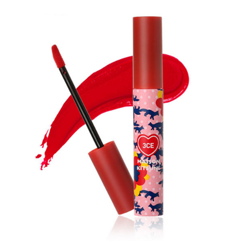[3CE] Maison Kitsune Velvet Lip Tint (Red Intense)