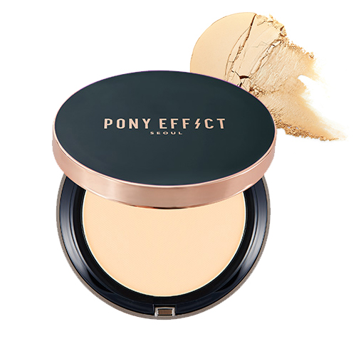 [MEMEBOX] PONY EFFECT Cover Fit Powder Foundation SPF40 PA+++ (Nude Beige)