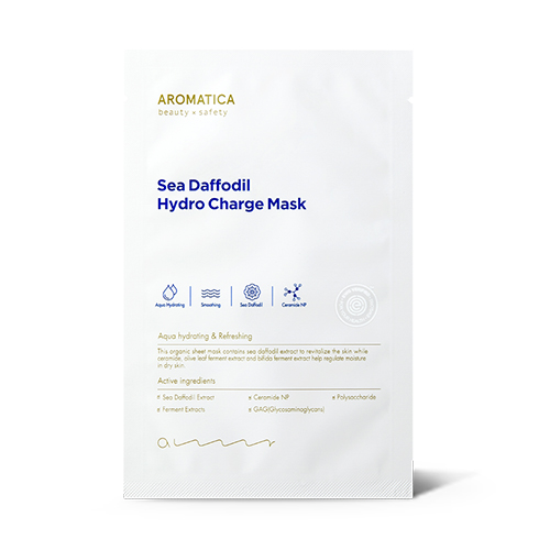 [Aromatica] Sea Daffodil Hydro Charge Mask (5ea)
