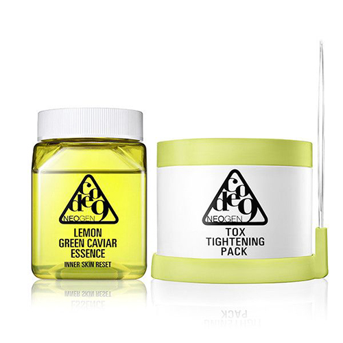 [Neogen] Code9 Lemon Green Caviar Essence&Tox Tightening Pack Kit