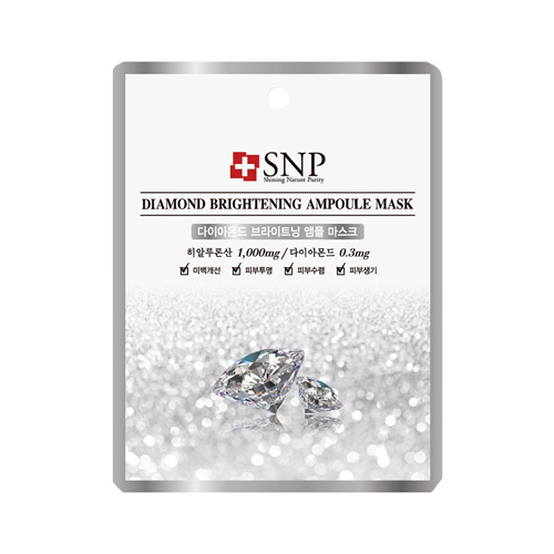 [SNP] Diamond Brightening Ampoule Mask 25ml