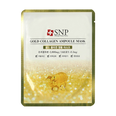 [SNP] Gold Collagen Ampoule Mask 25ml 1ea