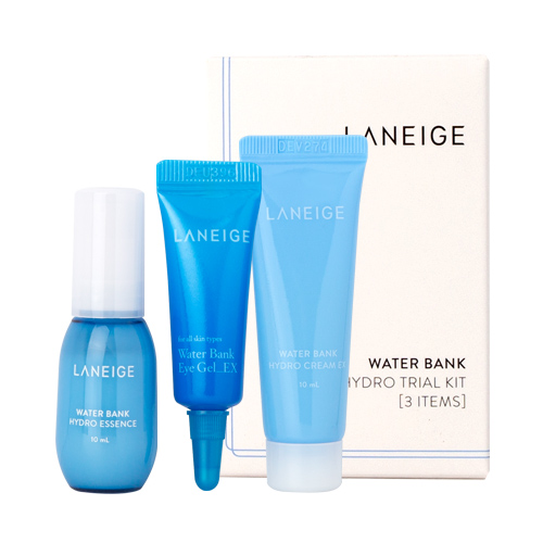 [Laneige] Water Bank Hydro Kit (Hydro Essence 10ml + Gel Cream 10ml + Eye Gel_EX 3ml)