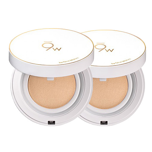[9wishes] Light Fit Perfect Cover Cushion SPF50+ PA++++ #21