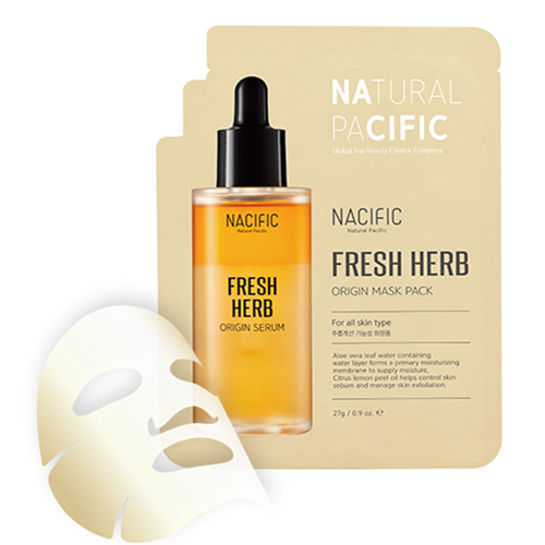 [Nacific] Fresh Herb Origins Mask Pack 1ea