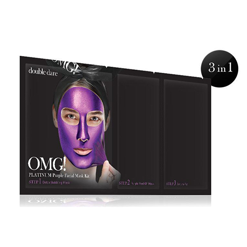 [double dare] OMG! Platinum Purple Facial Mask Kit