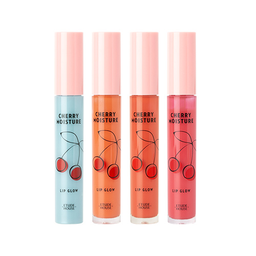 [Etude House] Cherry Moisture Lip Glow (4 Colors)