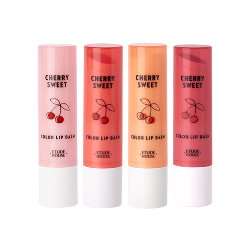 [Etude House] Cherry Sweet Color Lip Balm (5 Colors)