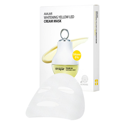 [Avajar] Whitening Yellow LED Cream Mask (5ea)