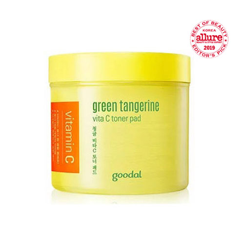 [Goodal] Green Tangerine Vita C Toner Pad