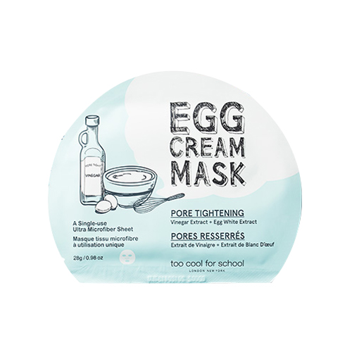 [Too Cool For School] Egg Cream Mask Set (Pore Tightening) (5ea)