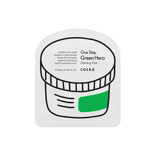 [COSRX] One Step Green Hero Calming Pad (2pcs)