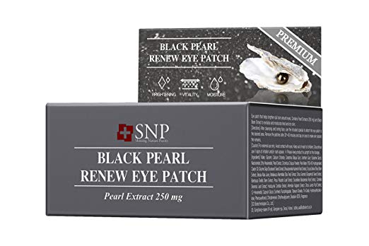 [SNP] Black Pearl Eye Patch 60ea (Pearl Extract 250mg)