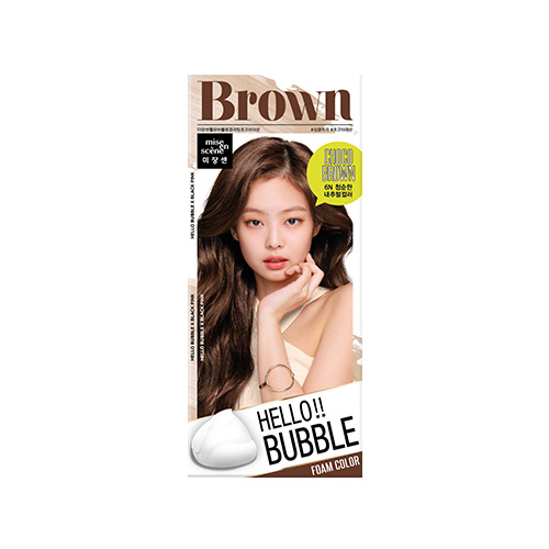 [Miseenscene] Hello Bubble #6N Choco Brown
