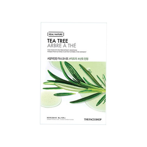 [THE FACE SHOP] Real Nature Tea Tree Mask 20g
