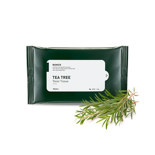 [A'PIEU] Nonco Tea Tree Toner Tissue 20EA