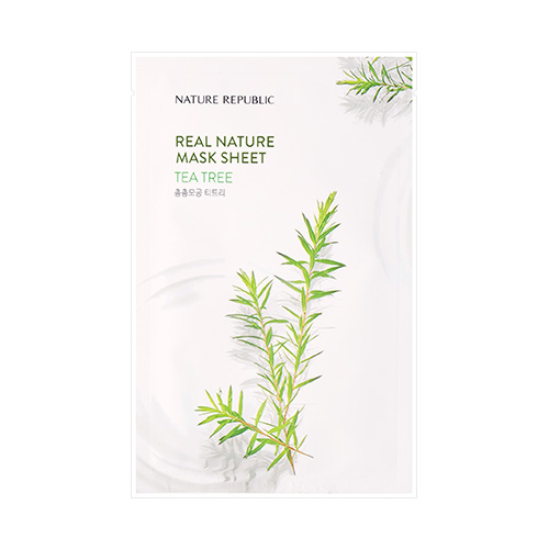 [Nature Republic] Real Nature Mask Sheet (Tea Tree)