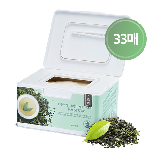 [A'PIEU] Daily Sheet Mask (green tea) (33ea)