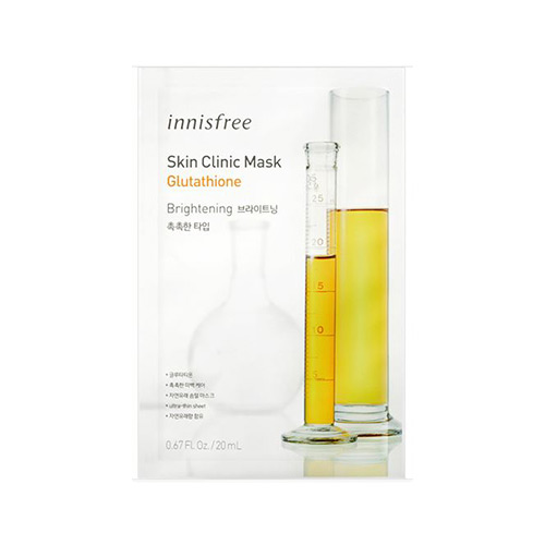 [Innisfree] Skin Clinic Mask Sheet (Glutathione) 20ml