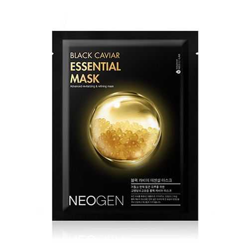 [NEOGEN] Black Caviar Essential Mask (10 Sheets) 25ml*10