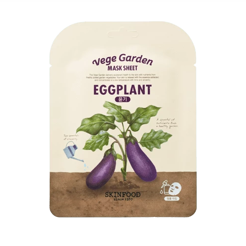 [Skinfood] Vege Garden Mask Sheet (Eggplant)