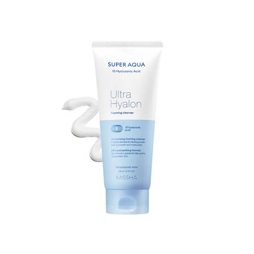 [Missha] Super Aqua Ultra Hyalron Cleansing Foam 200ml