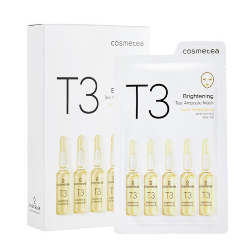 [cosmetea] T3 Brightening Tea Ampoule Mask (10ea)