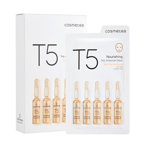 [cosmetea] T5 Nourishing Tea Ampoule Mask (10ea)