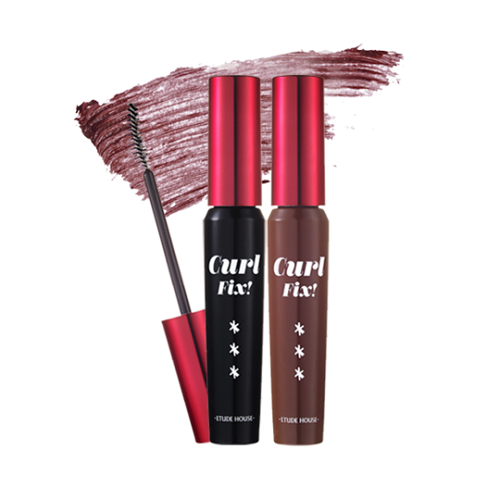 [Etude House] Rudolph Coming To Town Curl-Fix Mascara (Black)