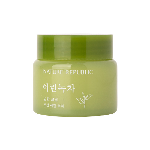 [Nature Republic] Young Green Tea Mild Cream 55ml