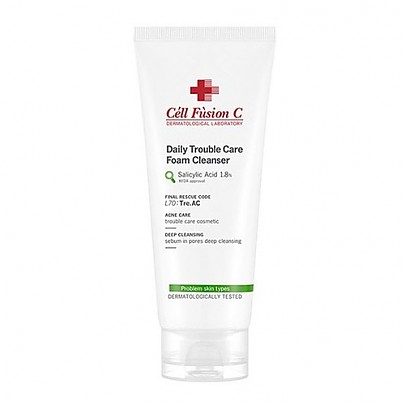 [Cell Fusion C] Tre.AC Daily Trouble Care Foam Cleanser 130ml