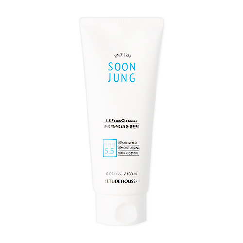 [Etude House] Soon Jung ph5.5 Foam Cleanser 150ml