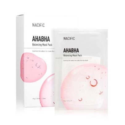 [Nacific] AHABHA Balancing Mask Pack (10ea)