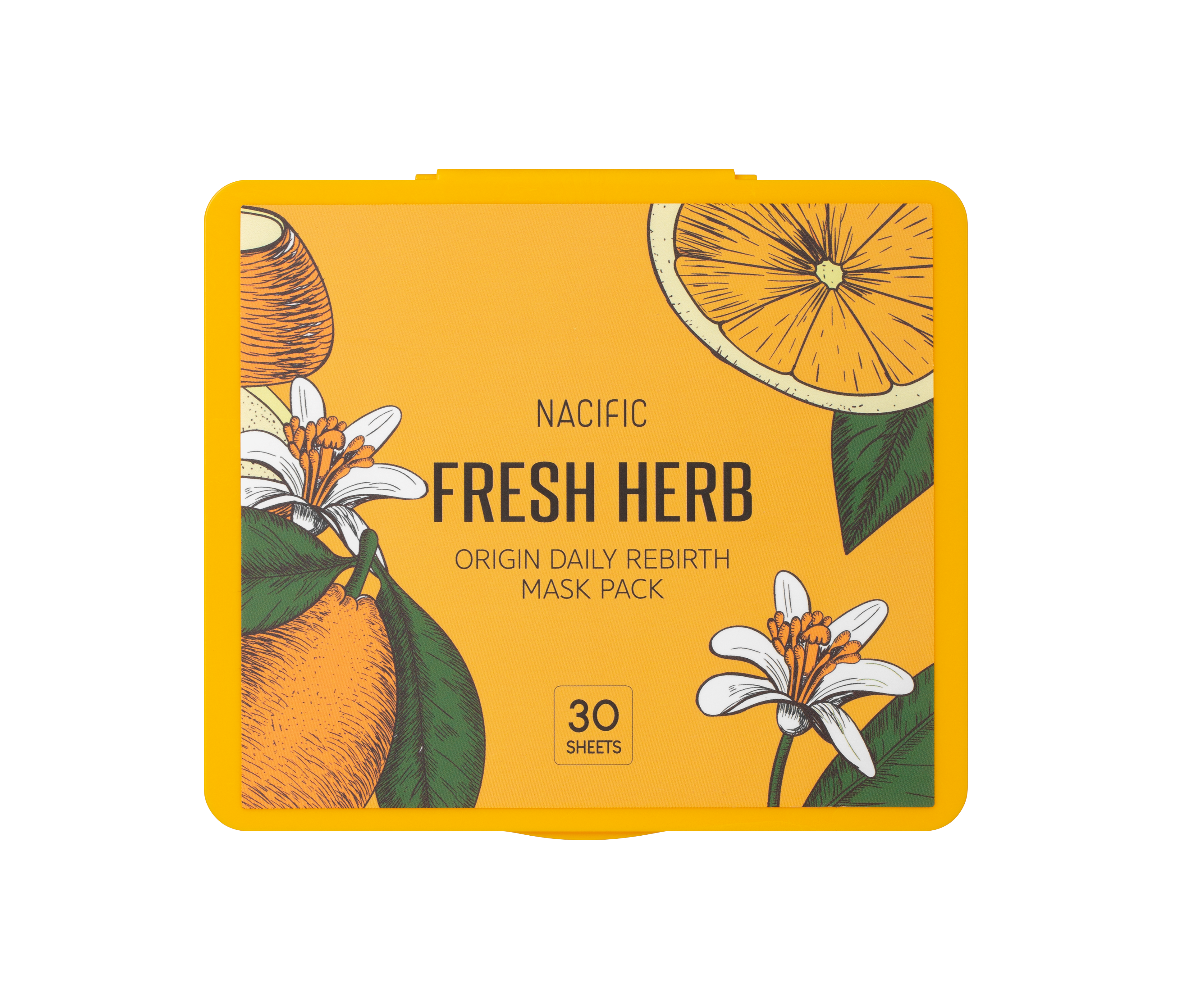 [Nacific] Fresh Herb Origin Daily Rebirth Mask Pack 30 sheets