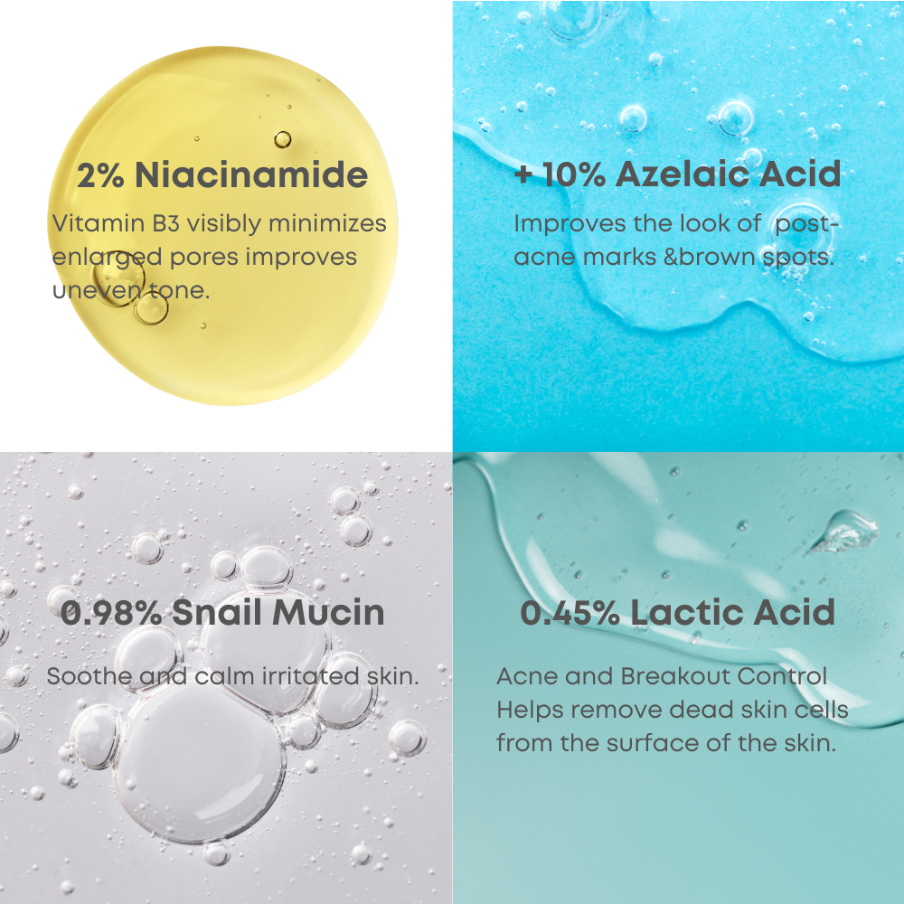 [NINELESS] A-Control 10% Azelaic Acid Serum 30ml