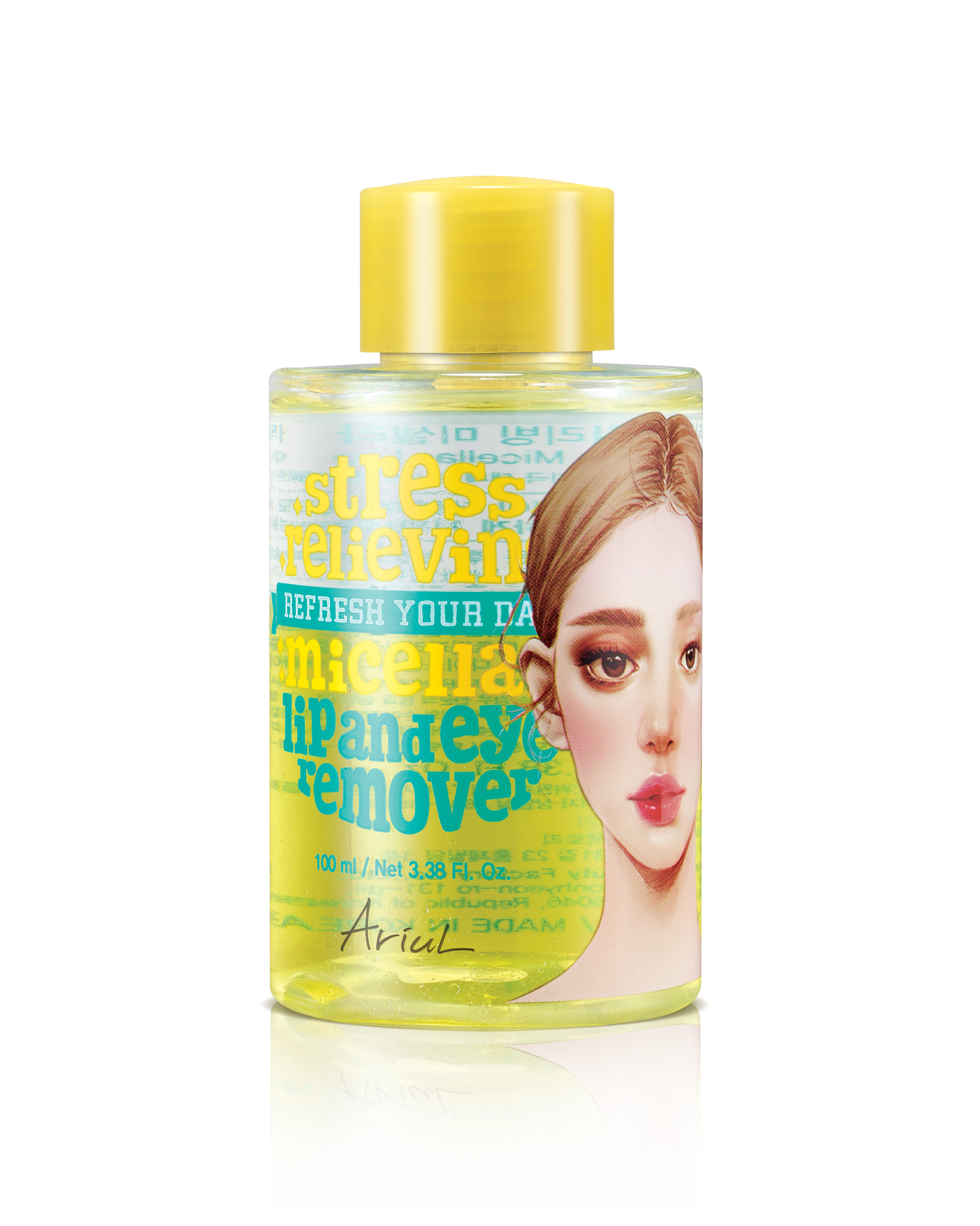 [Ariul] Stress Relieving Micellar Lip and Eye Remover 100ml