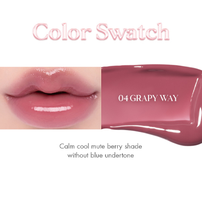[rom&nd] Glasting Color Gloss (6 Colors)